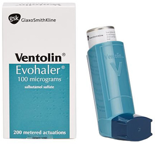Asthalin Inhaler (VENTOLIN)